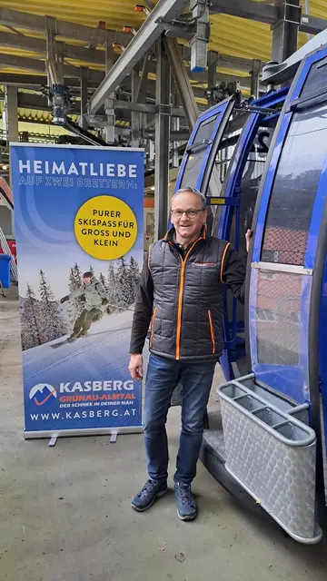 Friedrich Drack, Geschäftsführer der Almtal-Bergbahnen GmbH &amp; Co.KG.