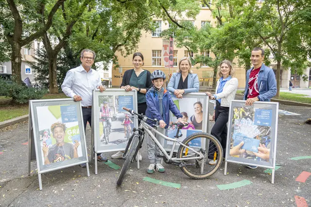 Hinter dem Kinder-Radlbonus verstecken sich 250-Euro-Gutscheine für Fahrräder, Zubehör und Service, die an alle Drittklässlerinnen und Drittklässler von Graz verschickt wurden. Nun wurde Bilanz gezogen. | Foto: Foto Fischer