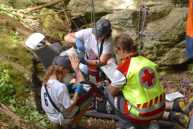 JRK Kinder beim EH BEwerb | Foto: Rotes Kreuz Lungau