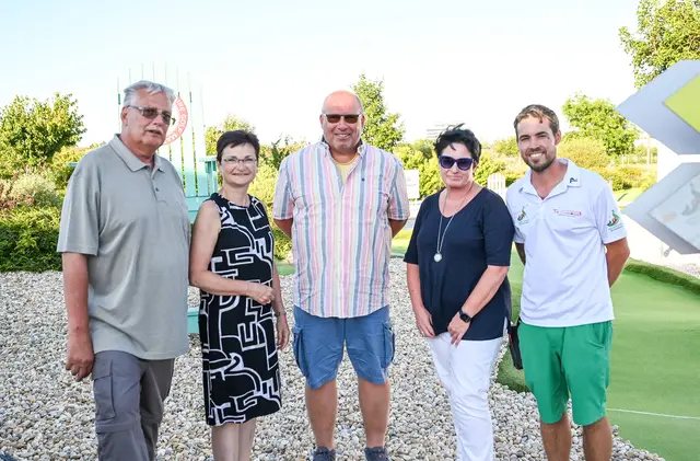 Feierliche Eröffung der Senioren-Staatsmeisterschaften im Bahnhengolf.