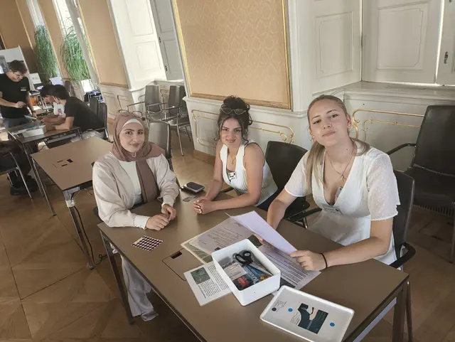 Die Schülerinnen und Schüler der 2AK- und 2BK-Klassen nahmen an einer Partizipationswerkstatt teil. | Foto: HAK/HAS Deutschlandsberg