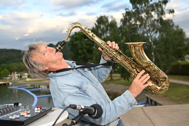 Bert Stubinger am Saxophon | Foto: Josef Bodner