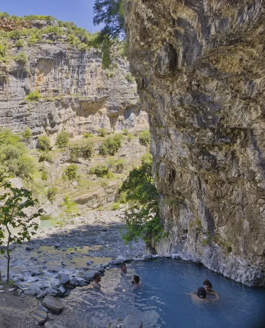 Thermalbecken in der Lengarica-Schlucht in Albanien | Foto: Hansjörg Ransmayr