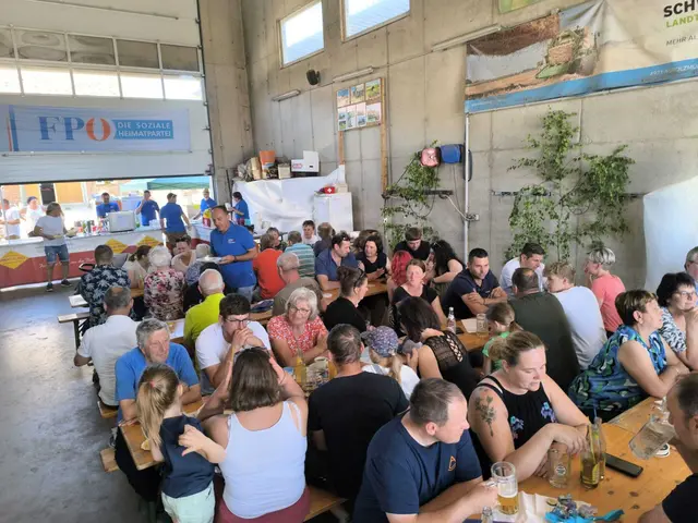 Die Halle war prall gefüllt. | Foto: FPÖ