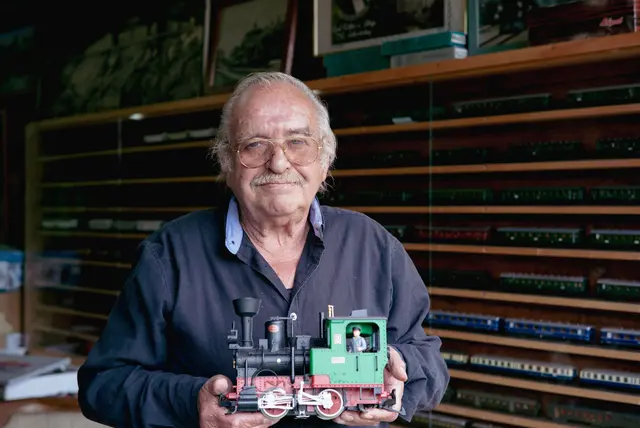 Georg Zwickl freut sich über Besucher der Tauschbörsen. | Foto: Santrucek