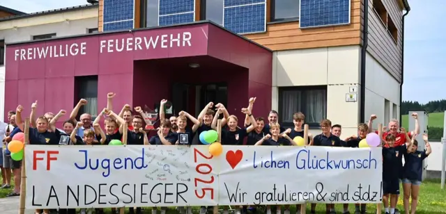 Empfang FF Kürnberg | Foto: Bfkdo Amstetten / Zarl