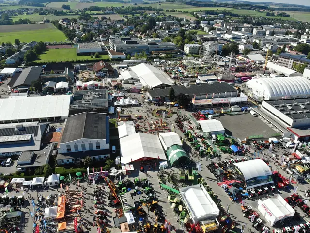 Bei der Rieder Messe ist das Volksfestgelände ausgebucht.
