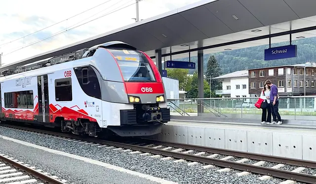 Der Personenverkehr in Österreich erreichte 2024 mit 348,7 Millionen Fahrgästen einen neuen Rekord. | Foto: Walpoth