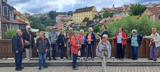 Beeindruckt von er Schönheit Krumau war die Ottensheimer Pensionisten. | Foto: Plakolm-Zepf
