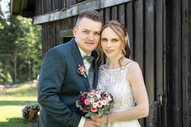 Hochzeit. ENGELHARTSZELL: Anna und Andreas Dorfer haben sich das "JA-Wort" gegeben | Foto: Privat