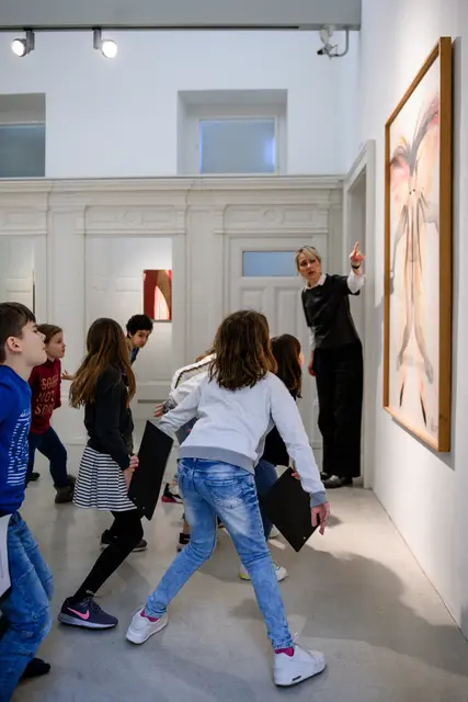 Kinderprogramm im Arnulf Rainer Museum | Foto: Arnulf Rainer Museum, Martina Siebenhandl