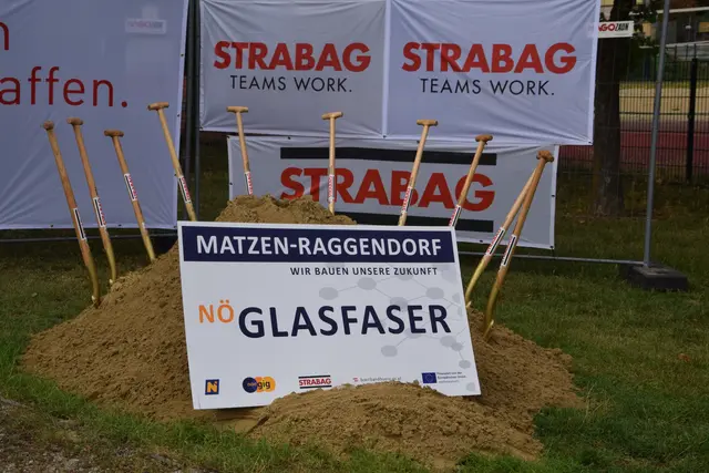 Für die Erschließung von Matzen-Raggendorf werden insgesamt rund 28 Kilometer Glasfaserkabel verlegt. | Foto: Rahel Mold