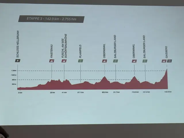 Das Profil der dritten Etappe, die auch nach Faistenau, Fuschl und Oberwinkl führt. | Foto: Schrofner
