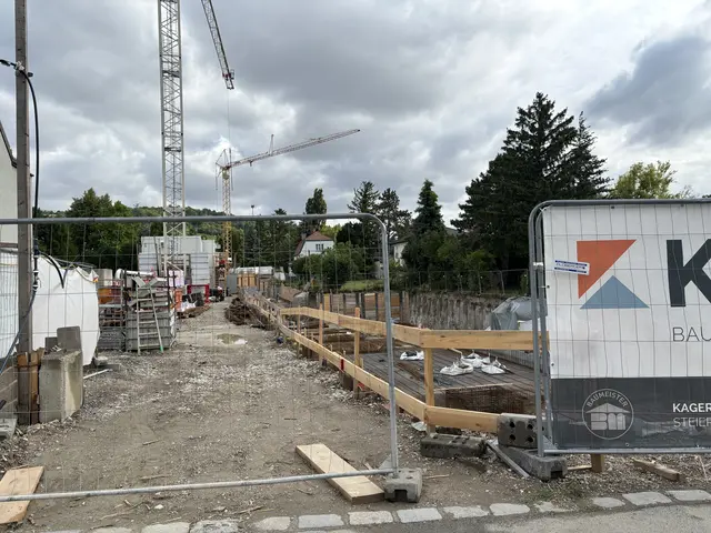 Die Bauarbeiten sind bereits in vollem Gange. | Foto: Luise Schmid/MeinBezirk