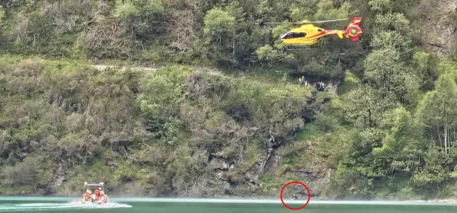 Unglaubliches Glück hatte Freitagvormittag gegen 11.30 Uhr ein 70-jähriger deutscher Urlauber, der mit seiner Gattin auf einer Wanderung am Gaisalmsteig zwischen Pertisau und Achenkirch unterwegs war.  | Foto: ZOOM.TIROL