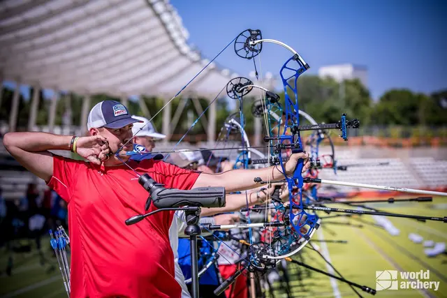 Nico Wiener schoss stark und schied trotz Topscore knapp in der zweiten Runde aus. | Foto: World Archery