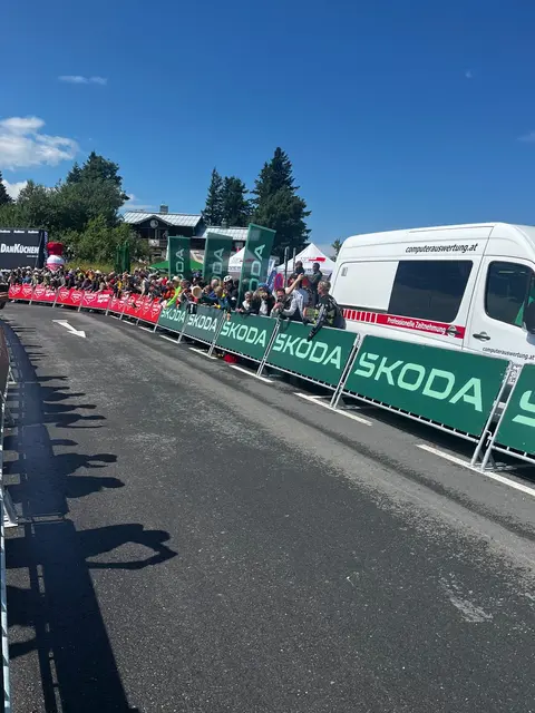 Die Zielgerade auf dem Gaisberg. | Foto: Stefan Wallinger