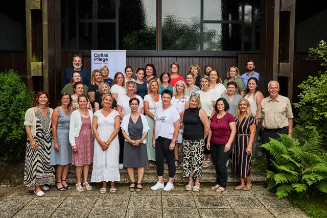 Bereichsleiterin Karin Thallauer dankte den Jubilarinnen für ihren Einsatz | Foto: Franz Gleiß