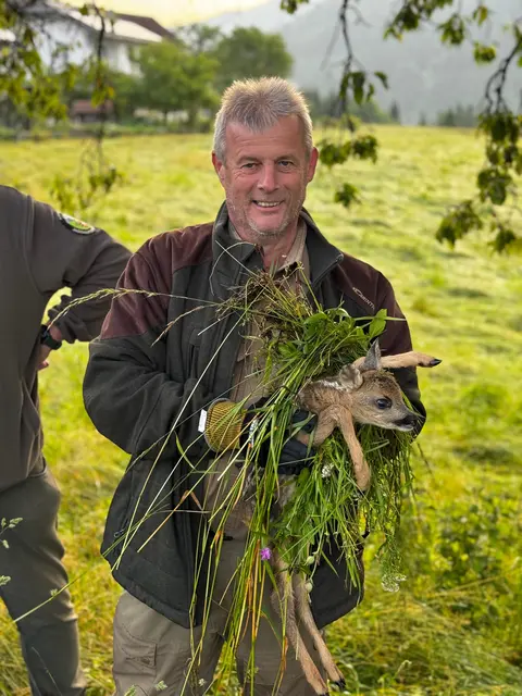 Kassier Horst Zwischenberger | Foto: Rehkitzrettung Nockregion