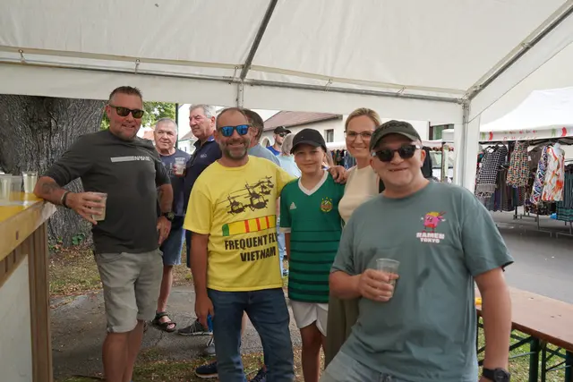 Beim Stand des Fischereivereins läuft immer der Schmäh | Foto: Andrea Glatzer