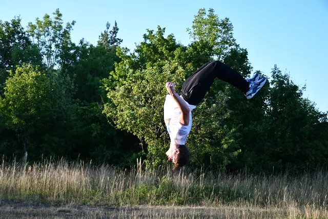Niki übt meistens in der Halle aber manchmal auch in der freien Natur. | Foto: privat