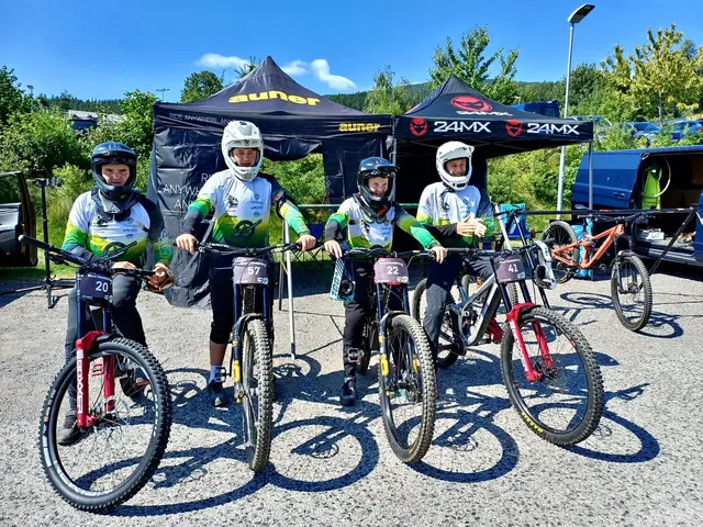 Das SU ETG Team vlnr. Benedikt (20), Florian (57), Liam (22) und Johannes (41) | Foto: Liam Eipeldauer