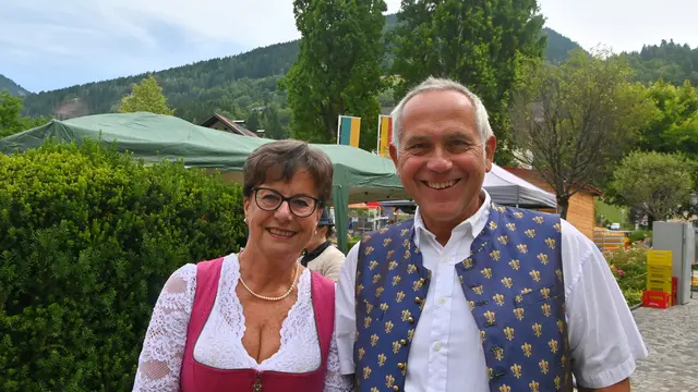 Pfarrer Michael Guttner mit Gattin Gerit