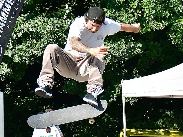 Stipo Sic zeigt seine Tricks.....