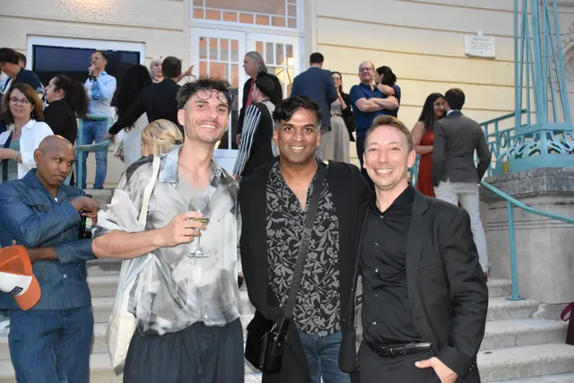 Ramesh Nair (mitte), Till Nau (rechts) | Foto: Preineder