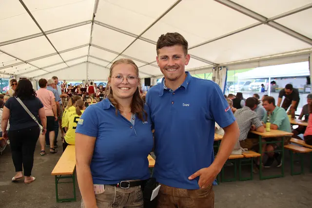 Landjugend-Obleute: Lisa Schwaiger und Daniel Manglberger.