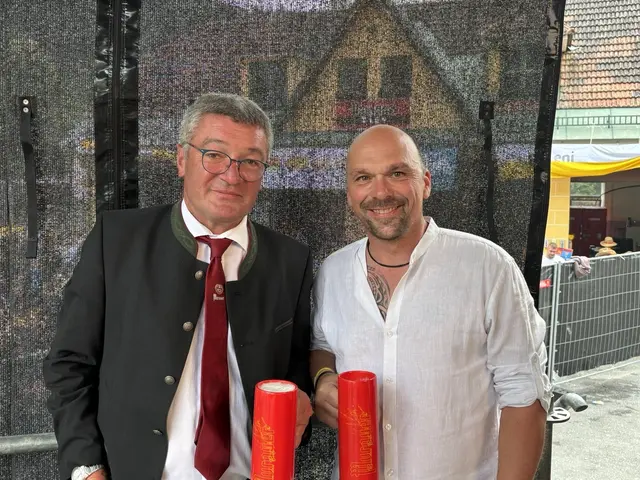Josef Rieberer, Brauerei Murau, zeigte sich sehr zufrieden ob der vielen Gäste in der Bierstadt Murau.