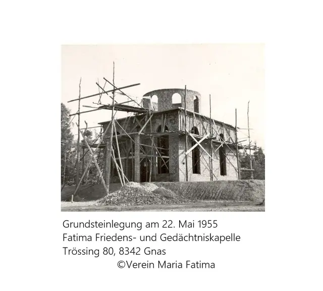 Grundsteinlegung 1955