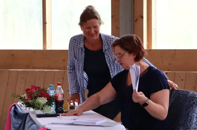 Viktoria Mandl (re) war eine gestrenge Wertungsrichterin | Foto: Gerhard Langmann