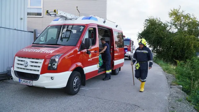 Um der Situation Herr zu werden, wurden umgehend weitere Feuerwehren aus der Umgebung nachalarmiert: Perschling, Langmannersdorf sowie St. Pölten-Stadt unterstützten die örtlichen Kräfte. | Foto: Doku NÖ
