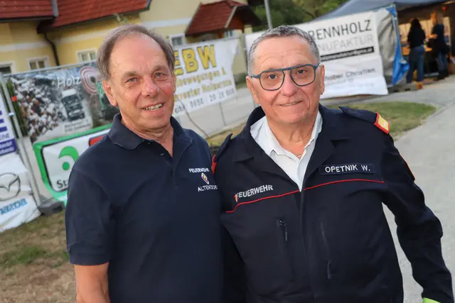 Siegfried Tschermernjak und Werner Opetnik | Foto: Christopher Polesnig