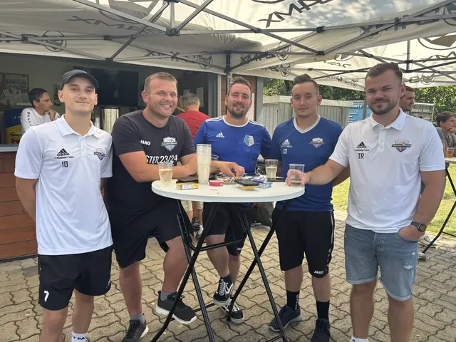 Der Sportverein Wallendorf war ebenfalls in Poppendorf vertreten.  | Foto: Elisabeth Kloiber
