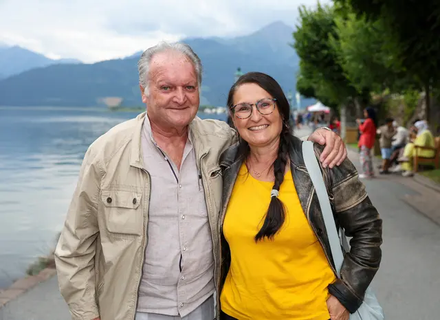 Kamen extra aus Tirol: Siegfried mit Tochter Margit.
