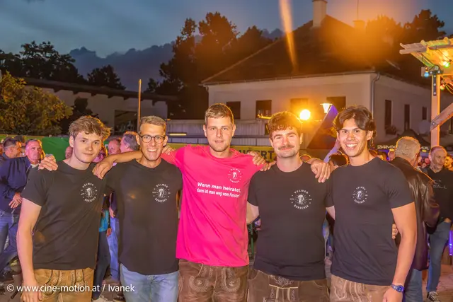 Lukas Riedl, Jan Hauswirth, Jakob Hauswirth (Heiratskanditat),  Maximilian Schorn und Leopold Riedl (vlnr). | Foto: www.cine-motion.at / Ivanek