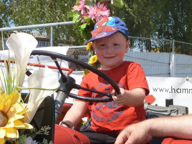 Wenn die Traktoren älter sind als die Fahrer ;) 