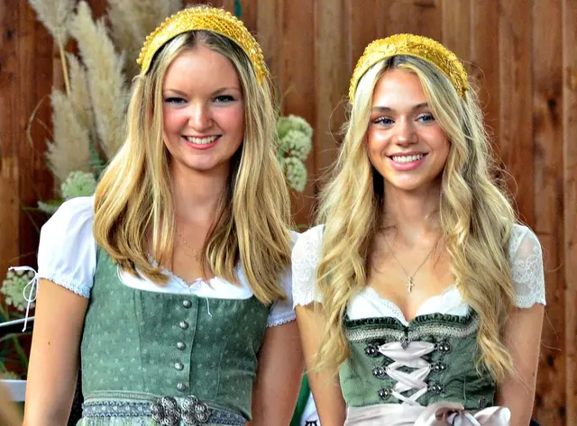 gelebtes Brauchtum auch bei Katharina und Marlene