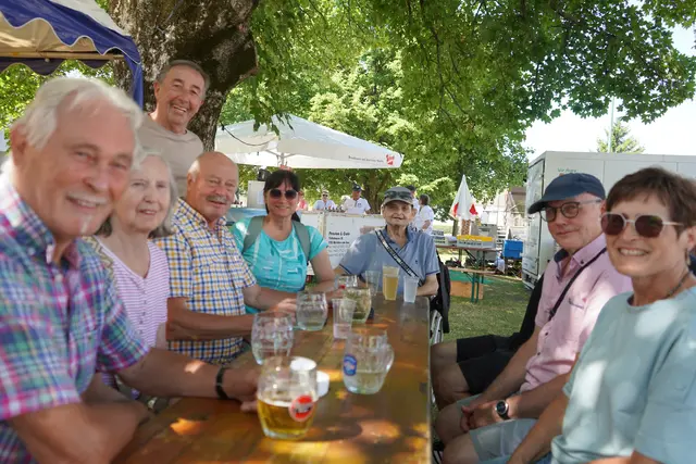 Mit Gästen aus Weiden in der Oberpfalz | Foto: Andrea Glatzer