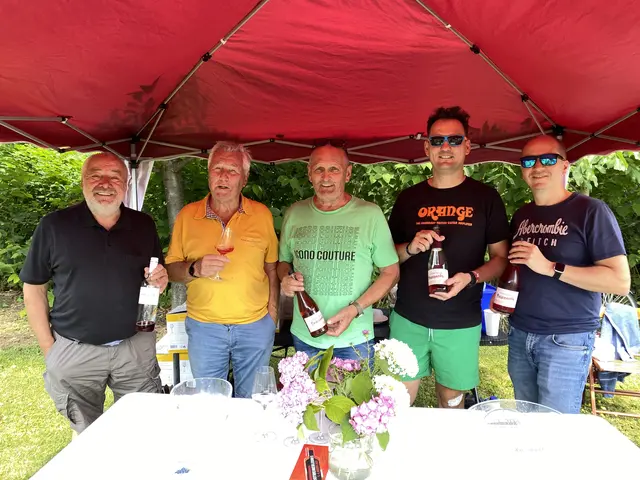 Der Ohrhudler vom Weinbaubetrieb Ohr fand großen Ankang | Foto: Gesa Buzanich