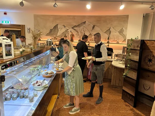 Den ganzen Tag über wurden die VIP- Gäste im Brauhaus kulinarisch verwöhnt. | Foto: Angelika Brunner