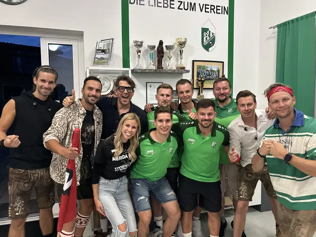 Hausbrunn bebte: Sportfest 2025 mit Austrotop und Mountain Crew ließ 800 Besucher bis zum Anschlagfeiern.  | Foto: Thiem/MeinBezirk