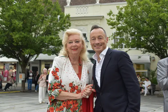 Birgit Sarata mit Christian Struppeck | Foto: Preineder
