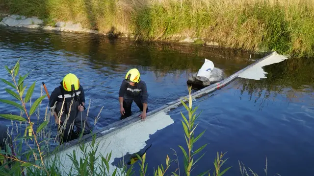 Am Samstagabend kam es in Kapelln zu einem großangelegten Einsatz der Feuerwehr. Grund dafür war ein gemeldeter Schadstoffaustritt in einem örtlichen Bach. | Foto: Doku NÖ