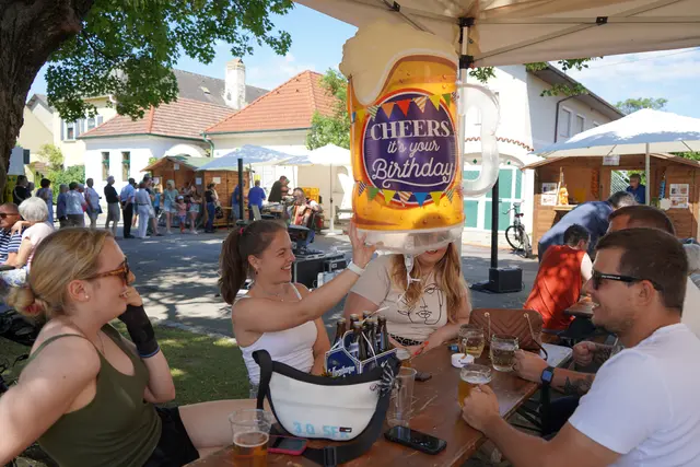 Beim Frühschoppen feierte Lea ihren 22. Geburtstag | Foto: Andrea Glatzer