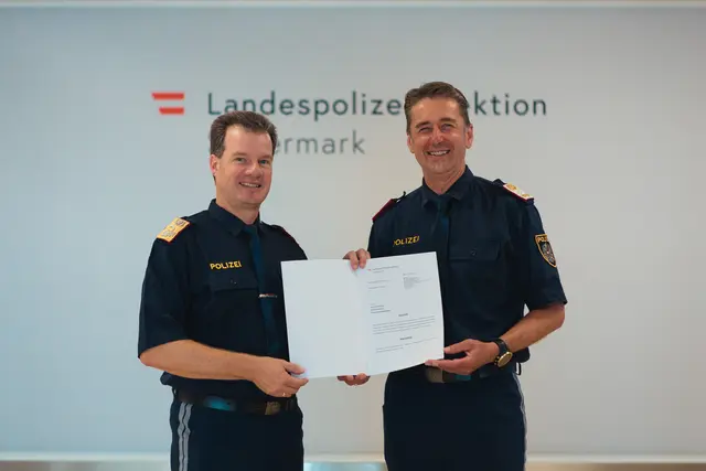 Hans-Christian Weikl übernimmt die Rolle des Inspektionskommandant von Zeltweg. | Foto: Michael Martinelli