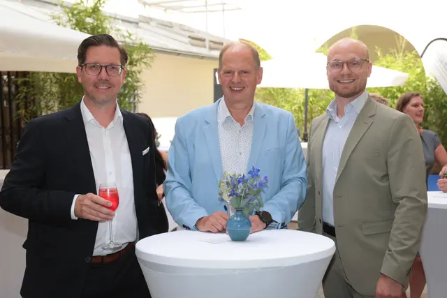 Klaus Pirker, Dieter Wallner und Konrad Rauchenwald. | Foto: Dietmar Wajand/aufgeschnappt.at/honorarfrei