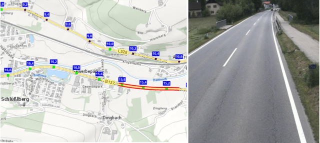 Die Innviertler Straße in Dingbach (Gemeinde Schlüßlberg) wird von Ende Juli bis Mitte August zur Baustelle.  | Foto: Land OÖ